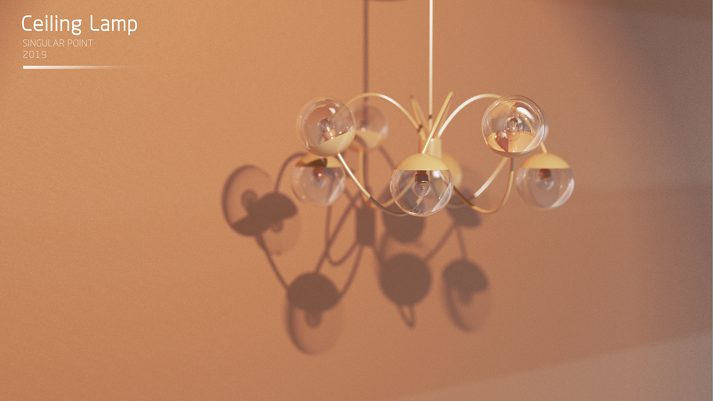 lamps and lanterns，a chandelier，product design，Appearance design，