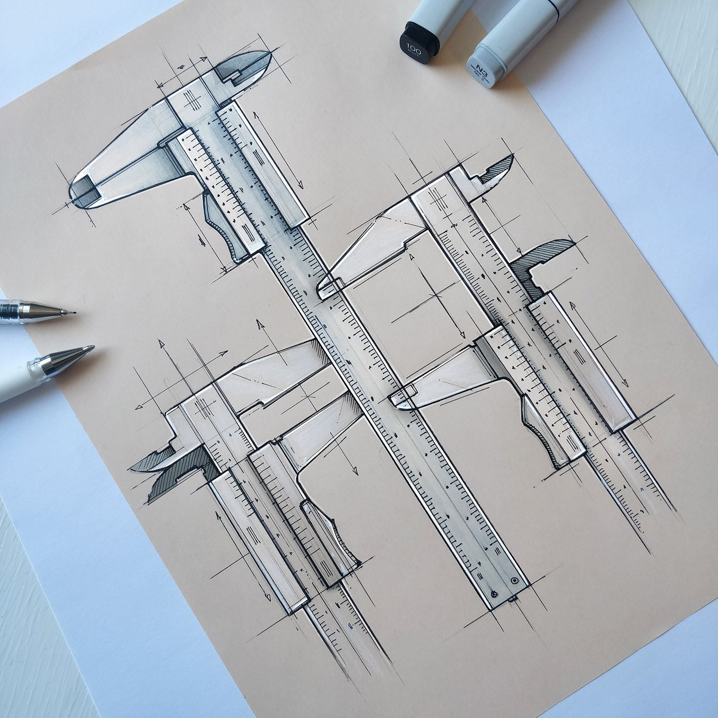 Sketches，Illustrations，Sketches and illustrations，Hand drawn manuscript，