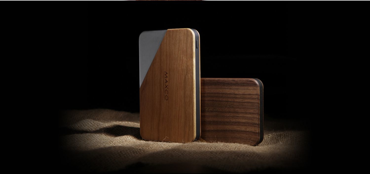 Meineng，Log mobile power supply，portable battery，Exquisite design，Log material，