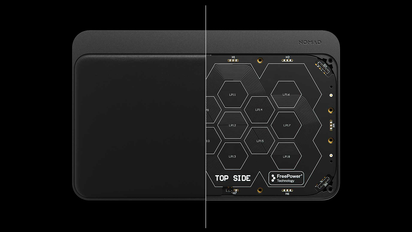 nomad，wireless charger ，Position freedom，Easy charging，