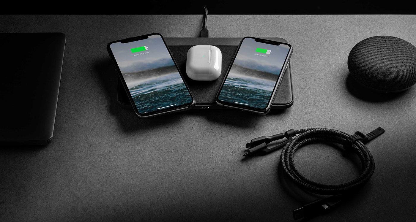 nomad，wireless charger ，Position freedom，Easy charging，
