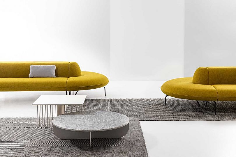 Combined sofa bed，LucidiPevere，Modular seat system，