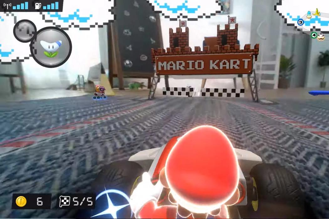 Mixed reality experience，Go Kart Racing，Live competition，Nintendo，ar，