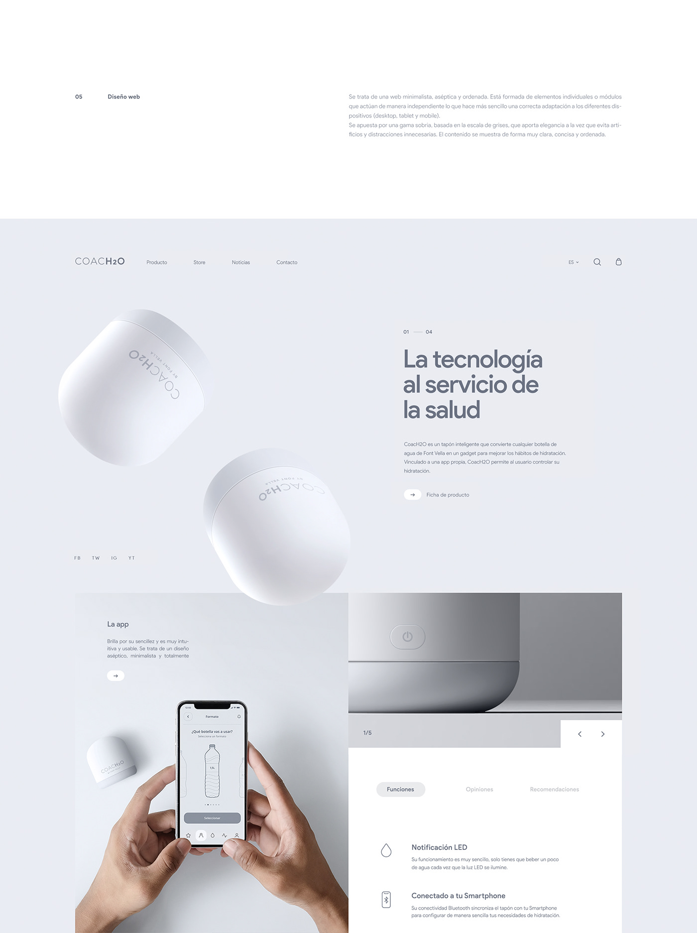 water，app，Web Design ，Brand promotion，