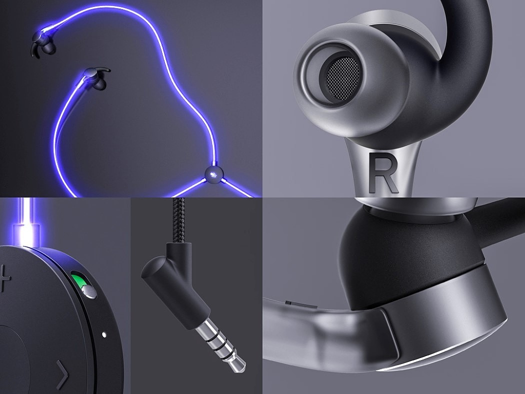 Luminous earphone，