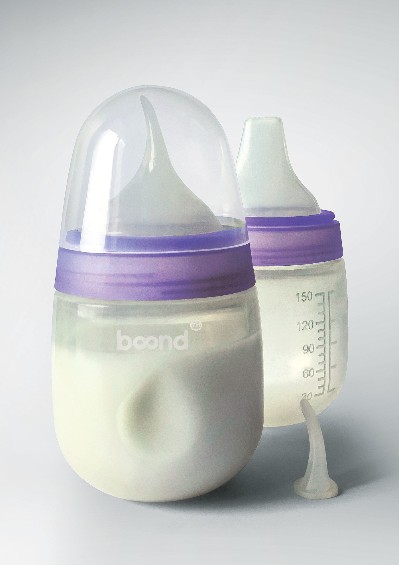 2020 red dot design concept award，feeding bottle，Boond ™，Feeding aid，cleft lip，