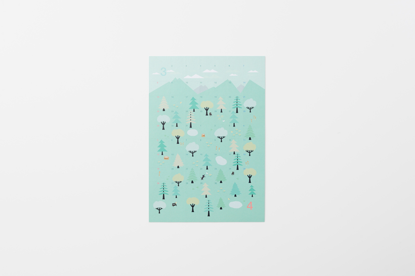 Sticker，Sato Da，Calendar design，