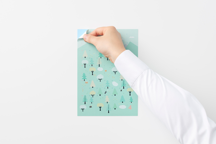 Sticker，Sato Da，Calendar design，