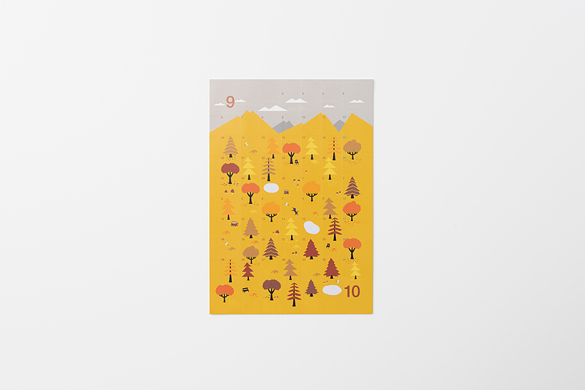 Sticker，Sato Da，Calendar design，