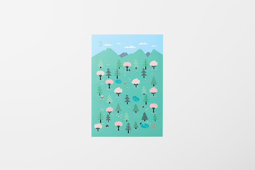 Sticker，Sato Da，Calendar design，
