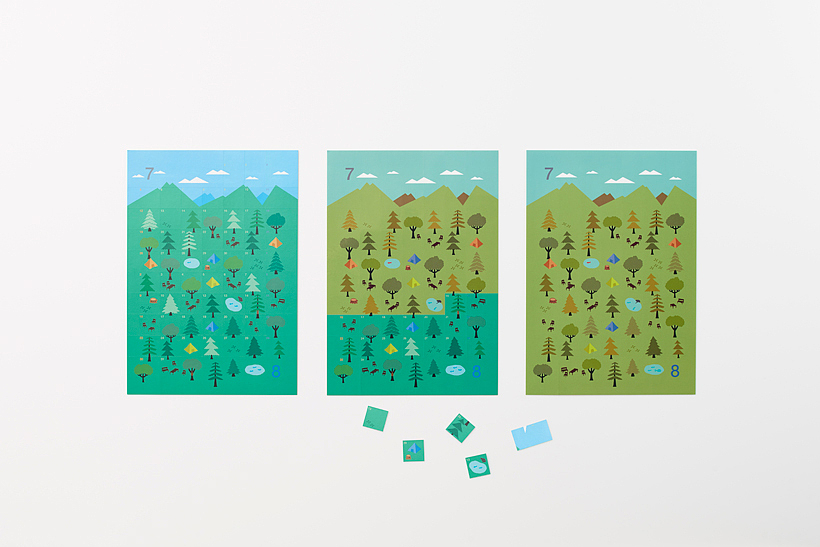 Sticker，Sato Da，Calendar design，