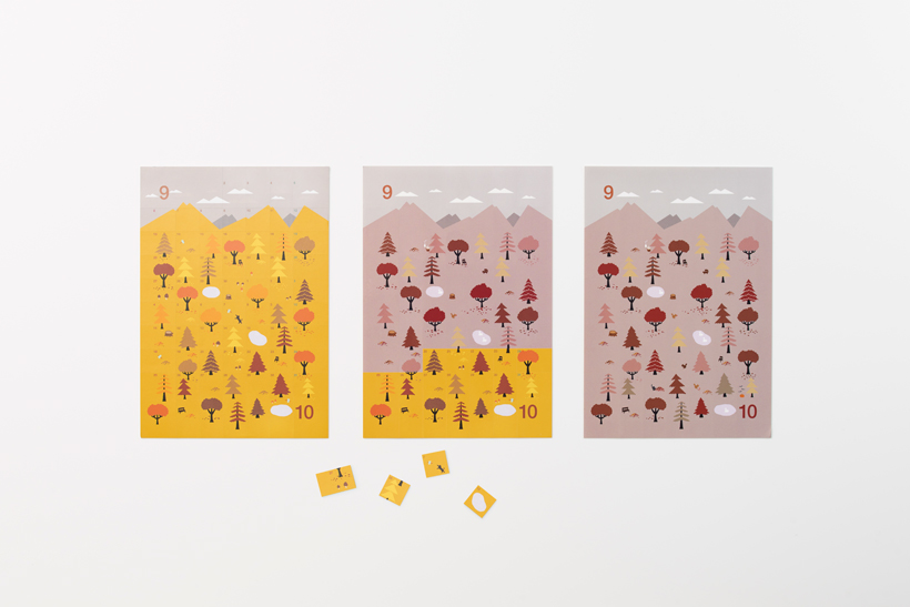 Sticker，Sato Da，Calendar design，