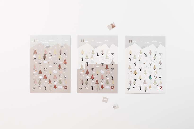 Sticker，Sato Da，Calendar design，