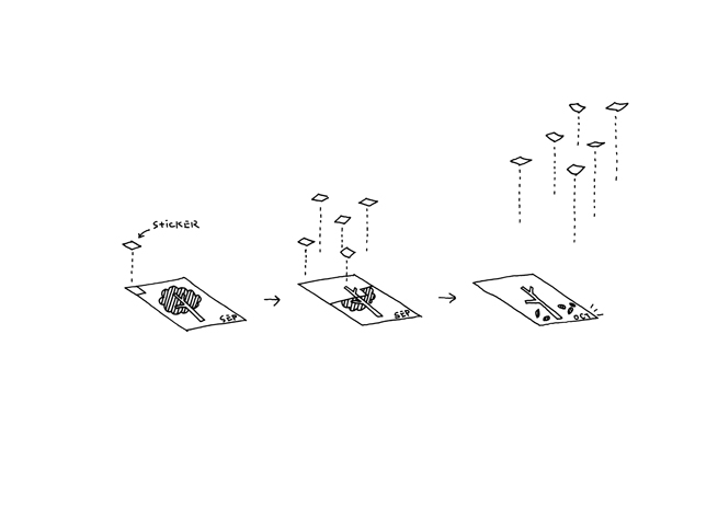 Sticker，Sato Da，Calendar design，