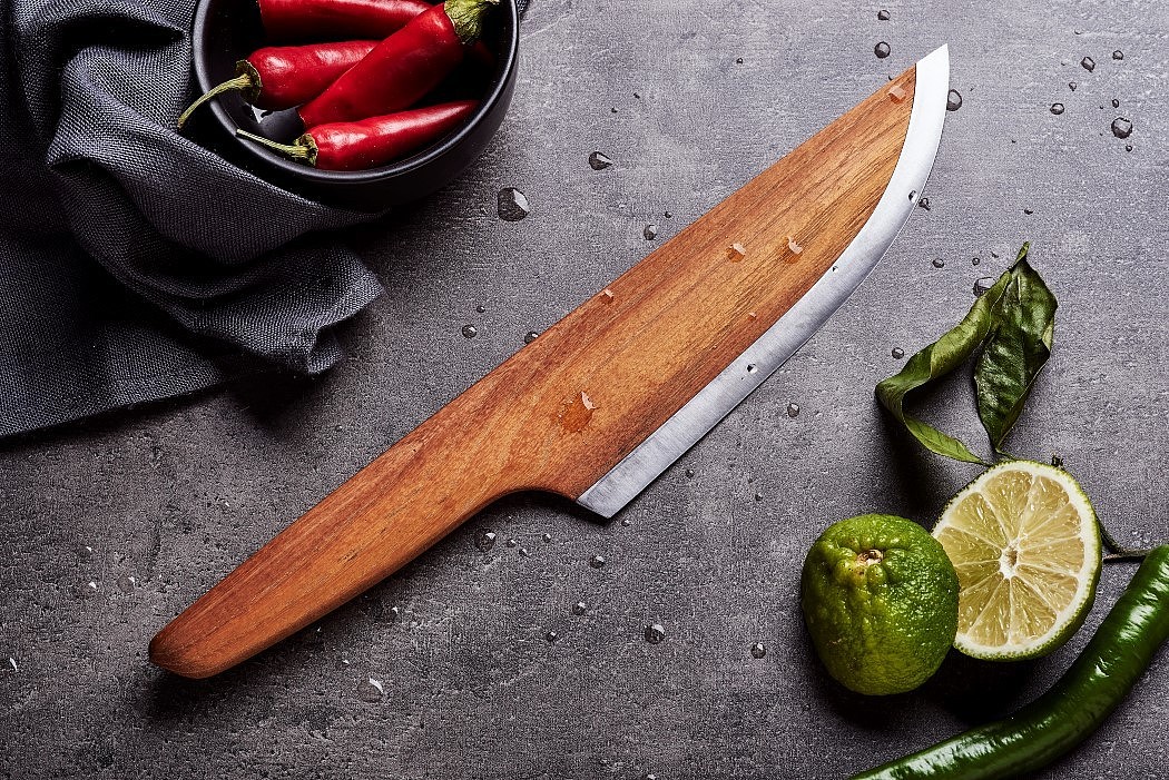 Fruit knife，light，wooden ，Blade，