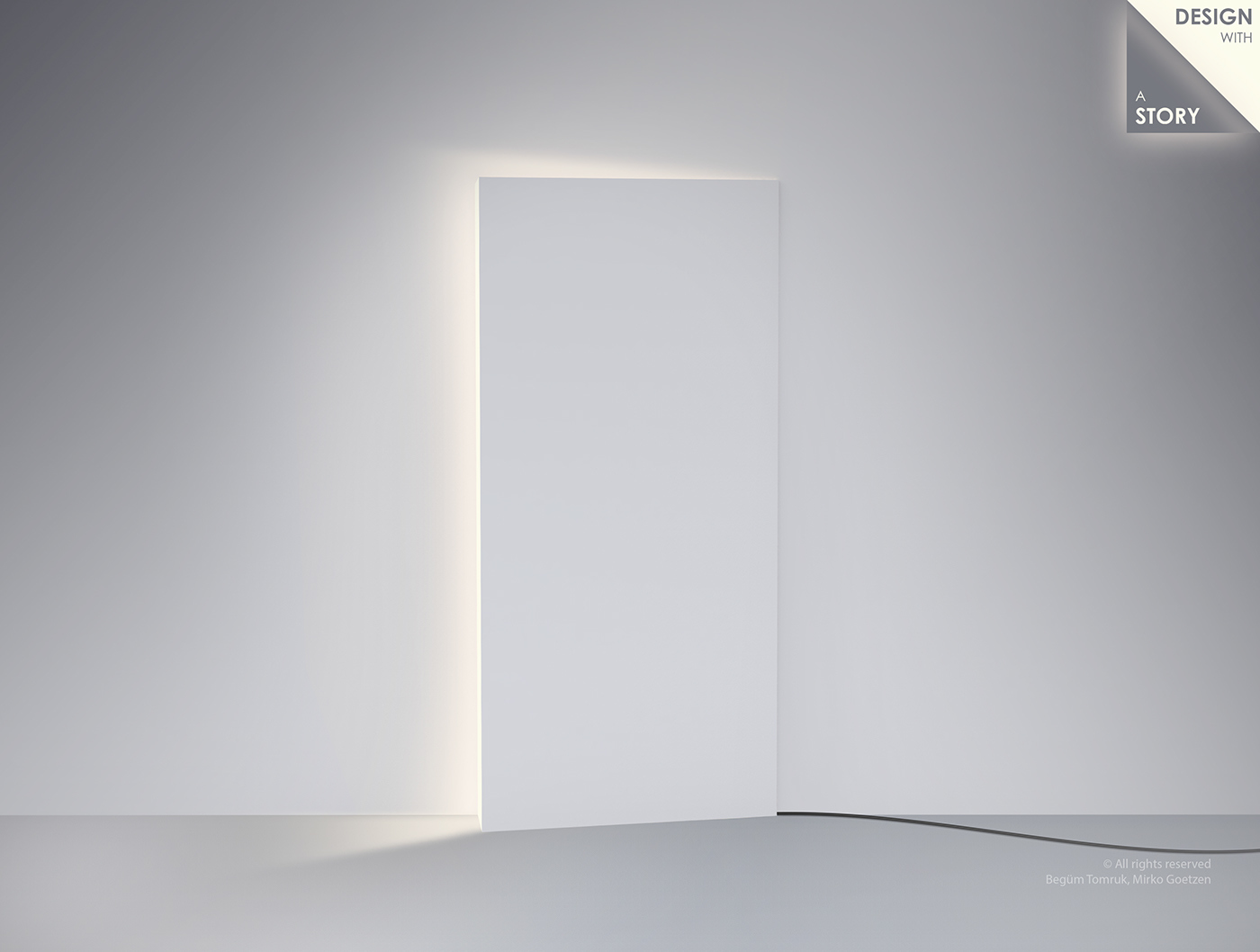 originality，lamps and lanterns，Door of hope，Design concept，