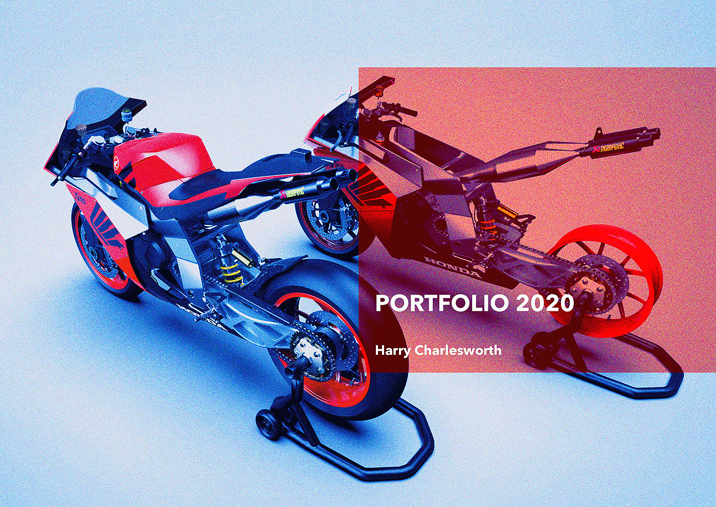 Portfolio 2020，motorcycle，sample reels，