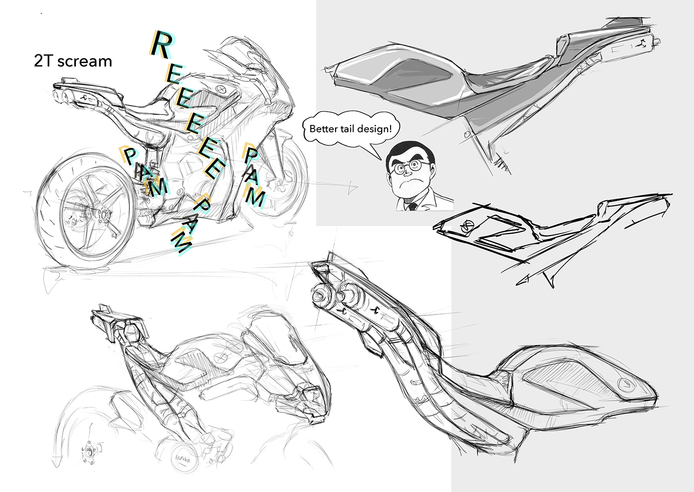 Portfolio 2020，motorcycle，sample reels，