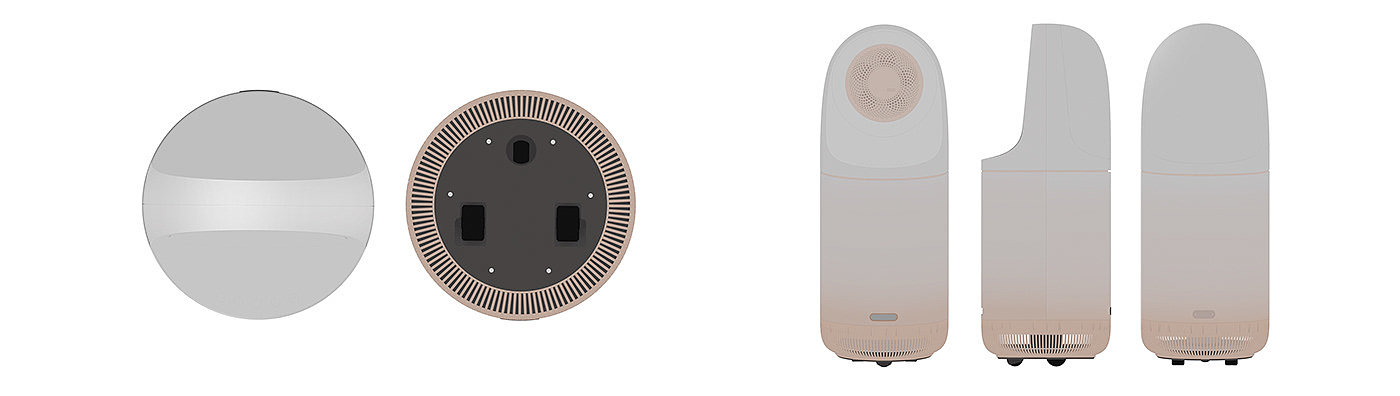 FO.REST，Mobile air purifier，Smart home，