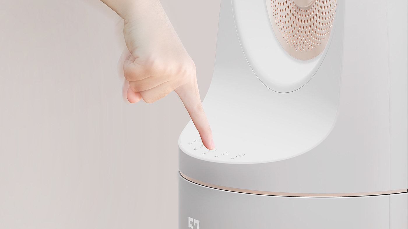 FO.REST，Mobile air purifier，Smart home，