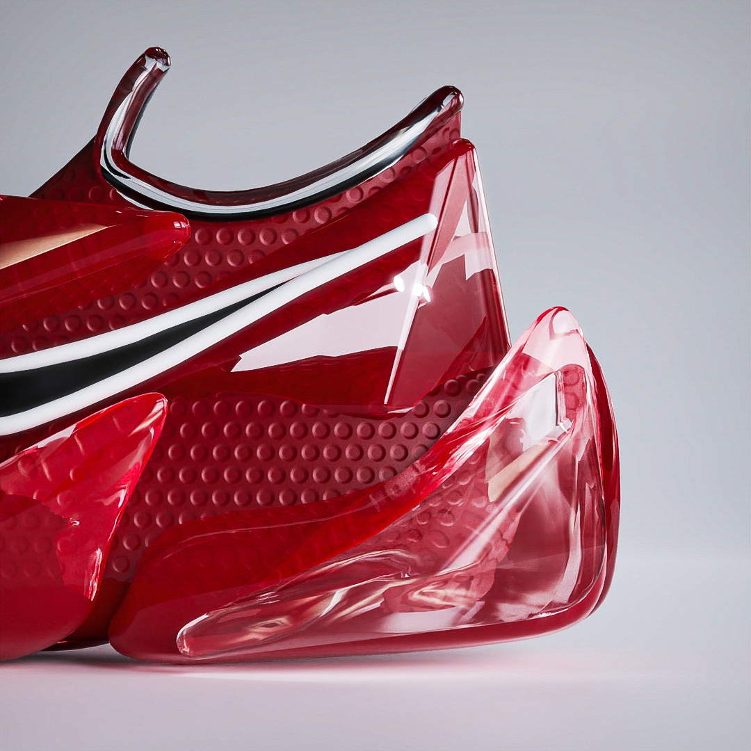 sneakers，gules，conceptual design，