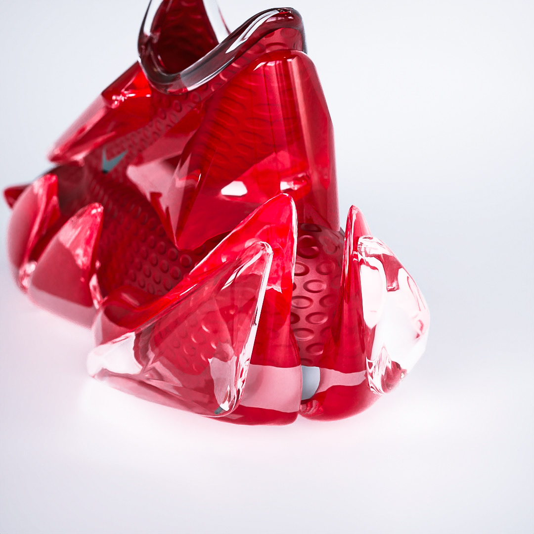 sneakers，gules，conceptual design，