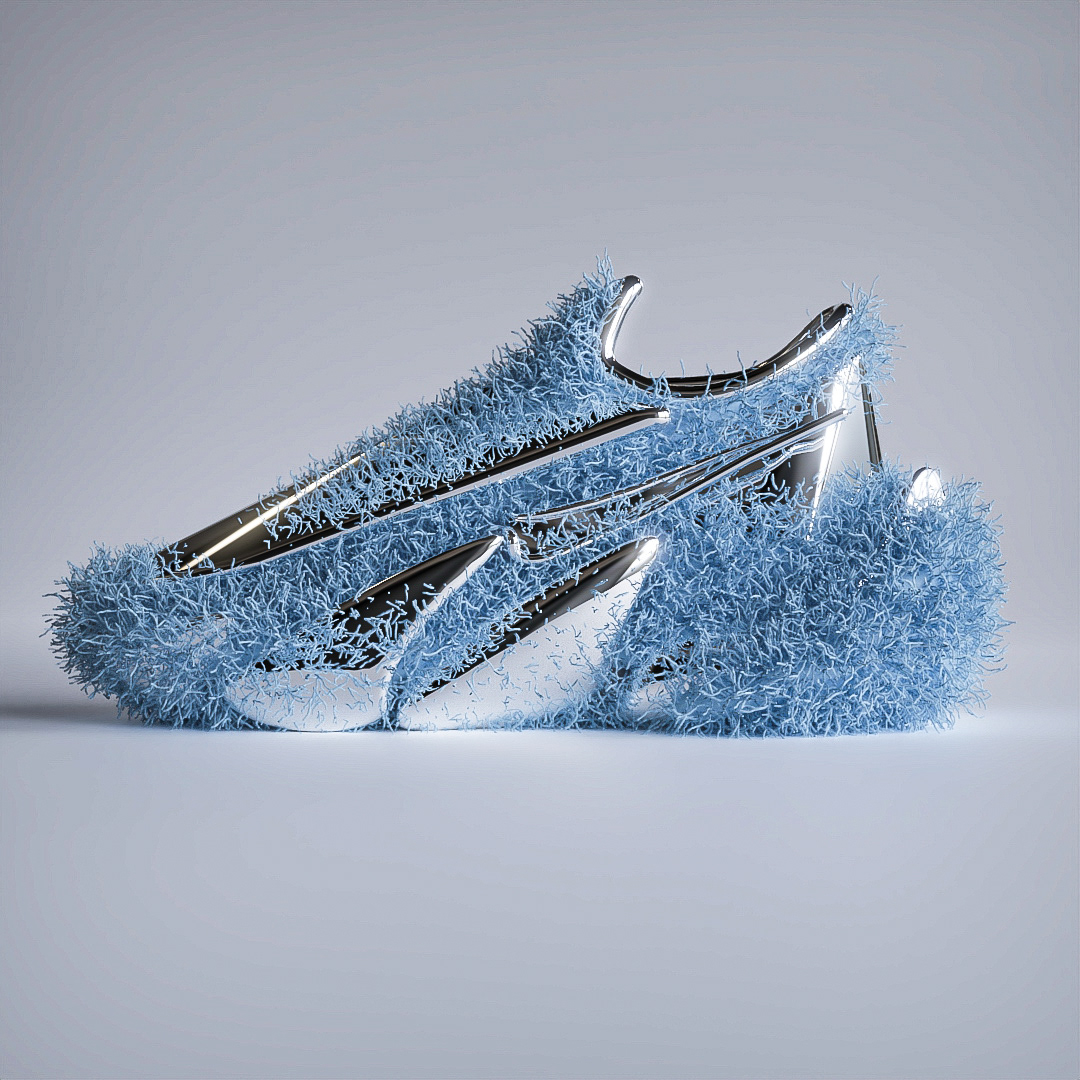 sneakers，gules，conceptual design，