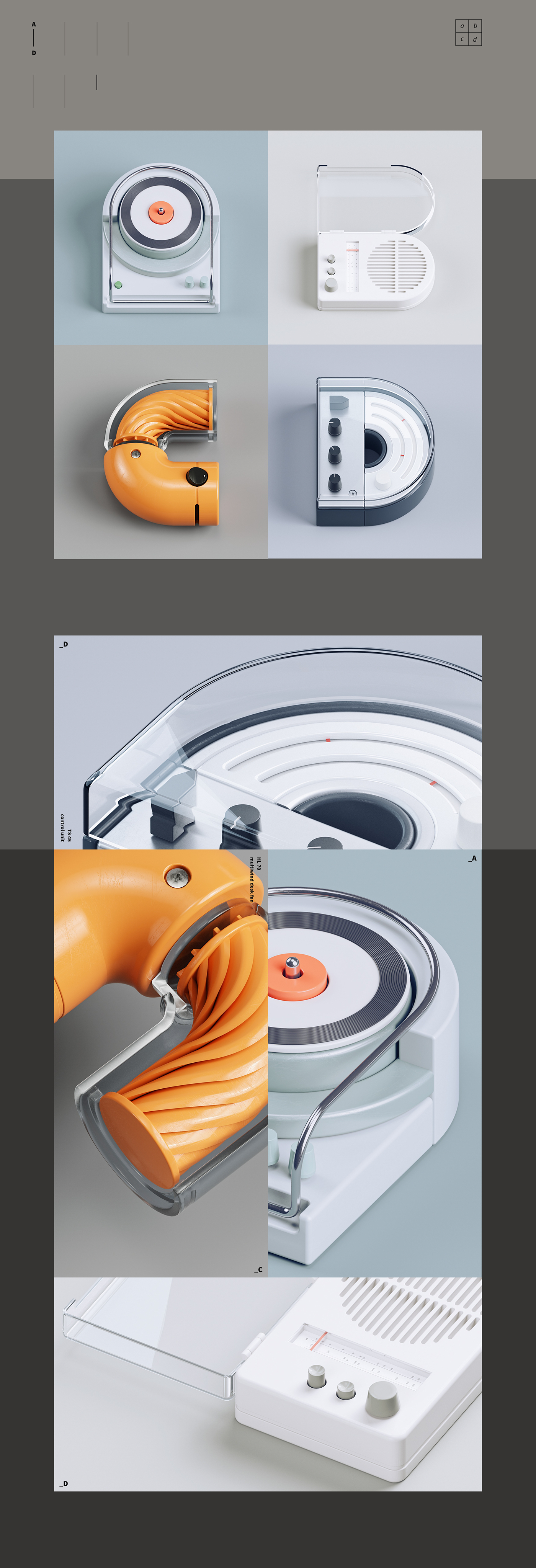 braun，3D modeling，sound，