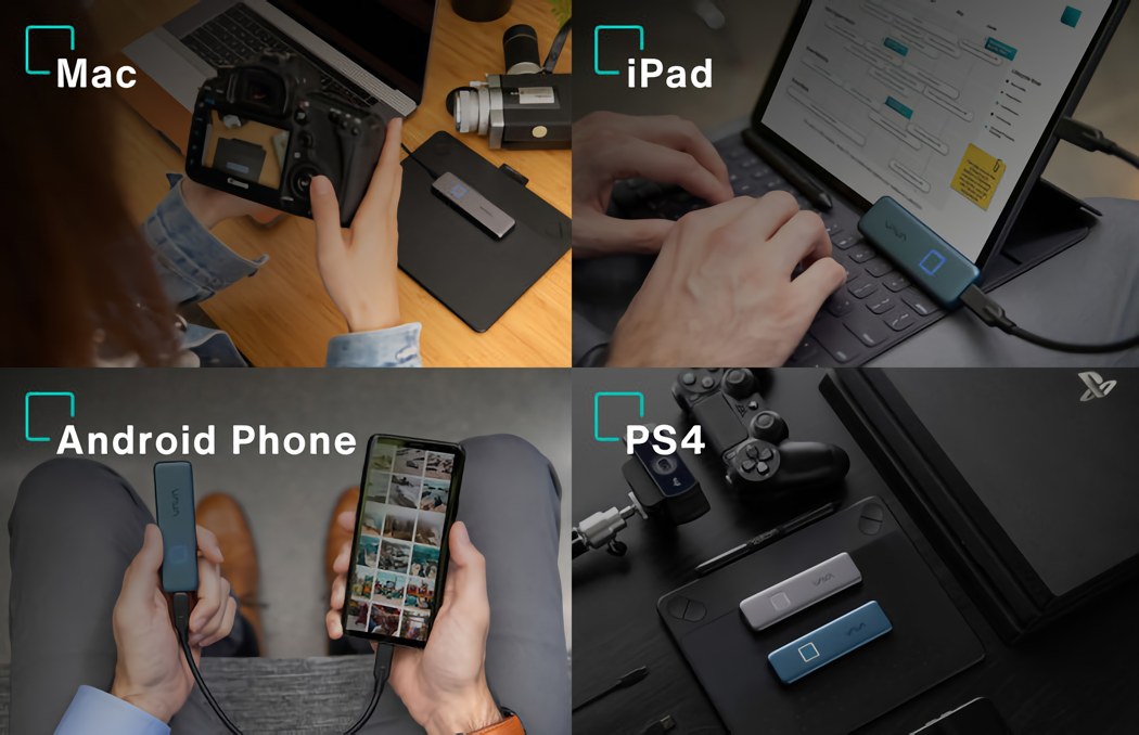 VAVA SSD Touch，intelligent sensor，Memory card，