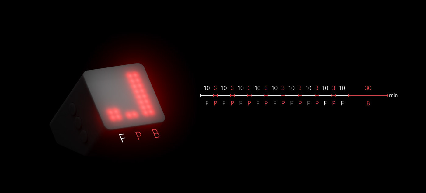 FOKI，Intelligent timer，white，