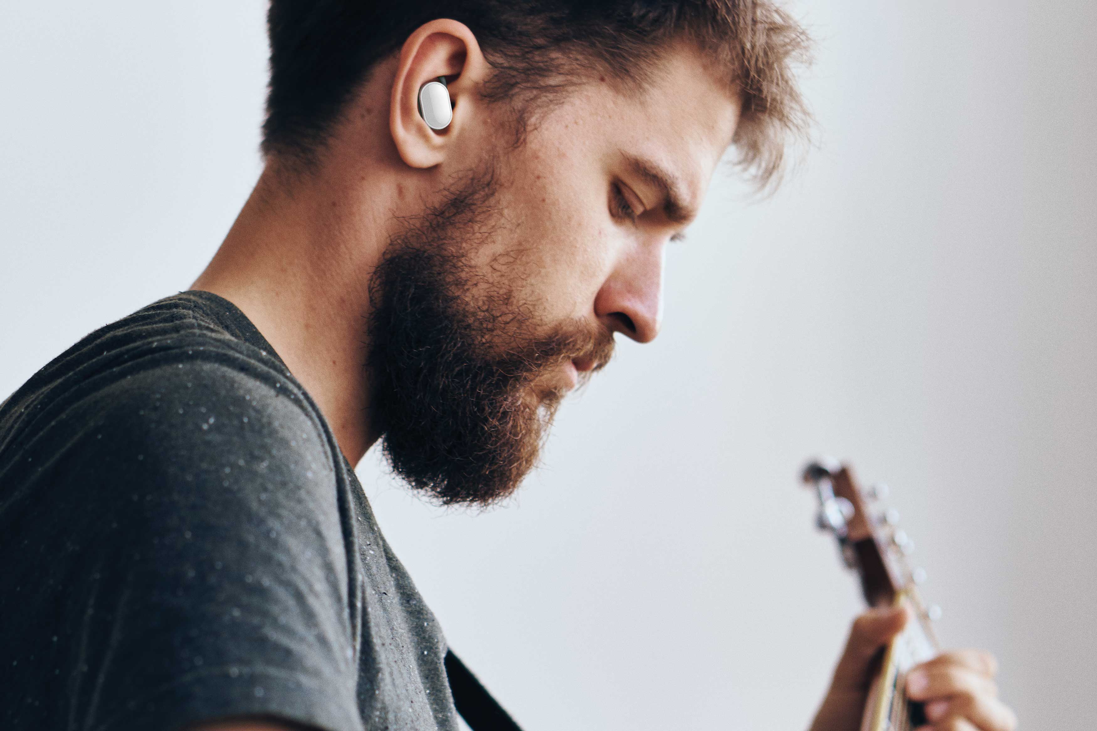 2020 red dot design concept award，Amplifier，wireless，headset，app，amplifier，