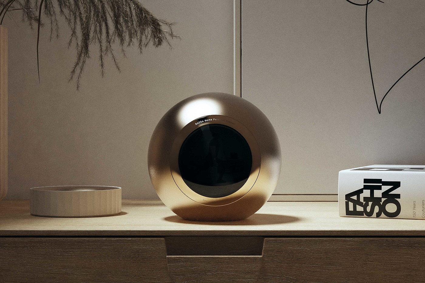2020 red dot design concept award，personal trainer，RAEDA，3d，motion，indoor，Home AI personal trainer，AI sensor，
