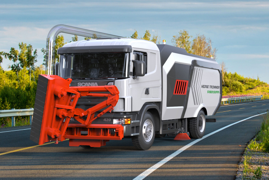 Entries，industrial design，construction machinery，green，Maintenance vehicle，Coating design，Machine design，Appearance design，