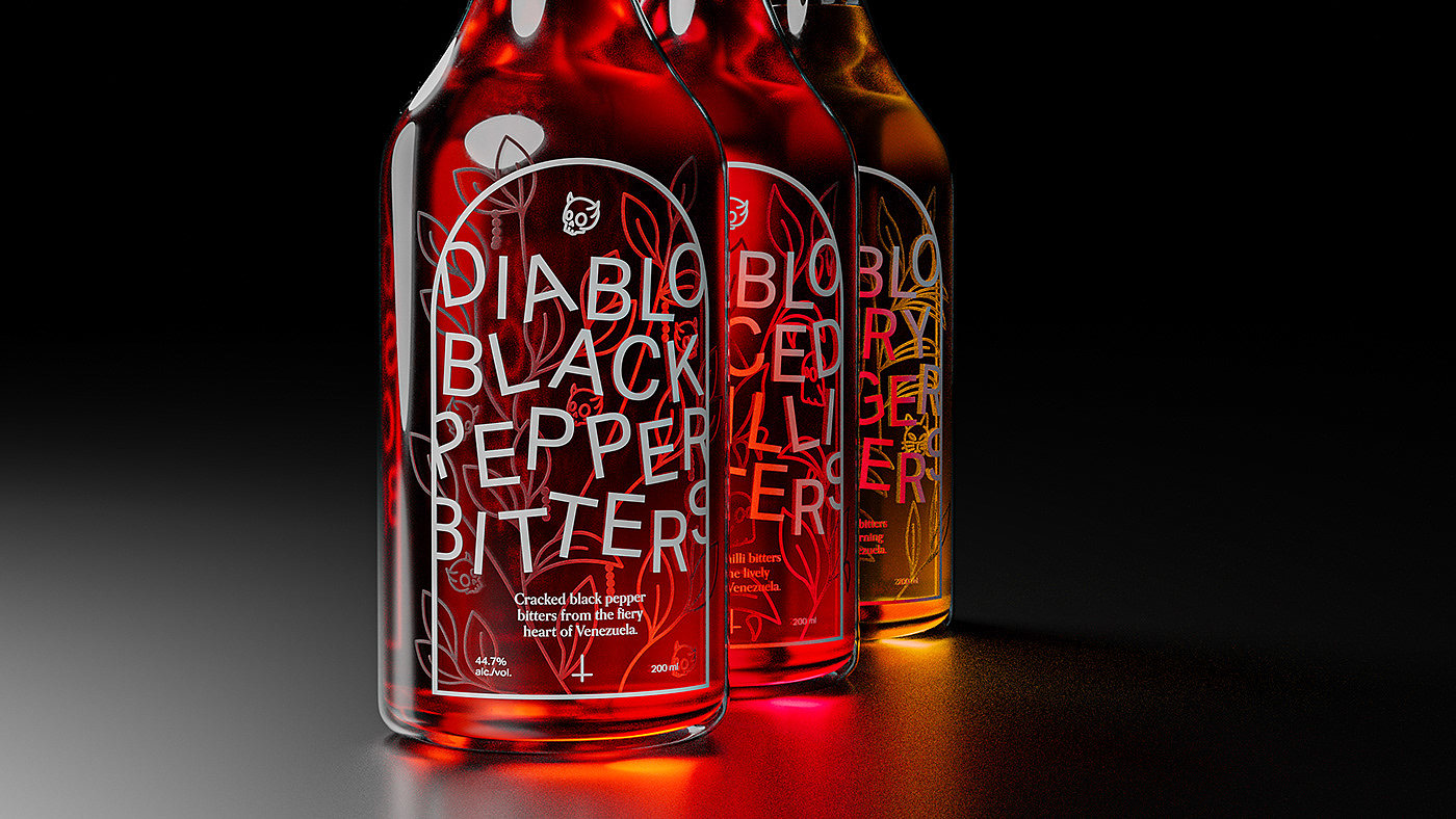 Diablo Black Pepper Bitters 普象网