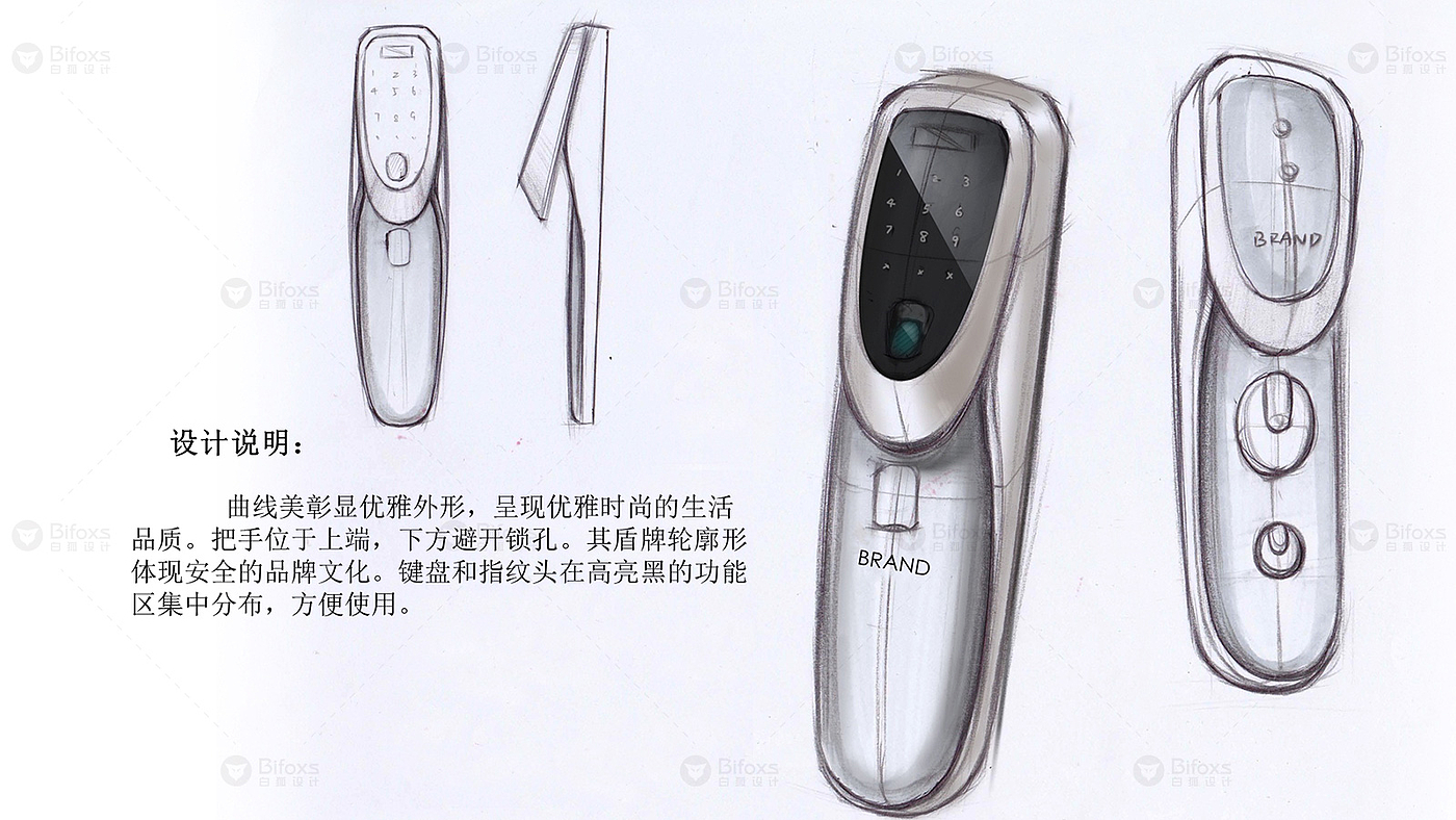 Intelligent door lock design，