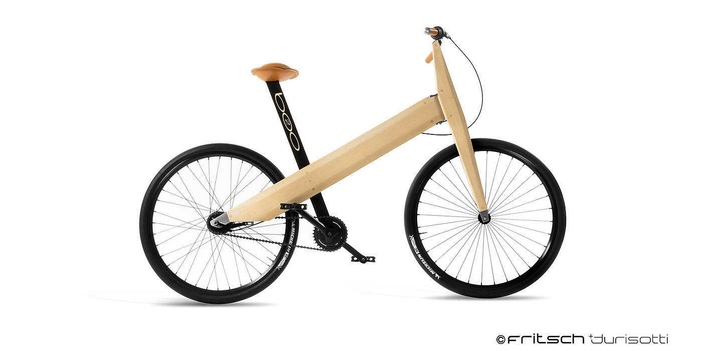 Wood structure，b2o，Bicycle design，