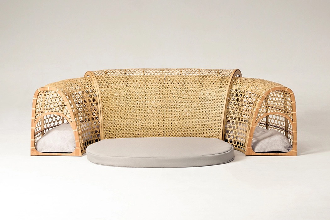 2020 red dot design concept award，Pets，Catyou In A Circle，Cat Furniture，Kitty，Cat tunnel，