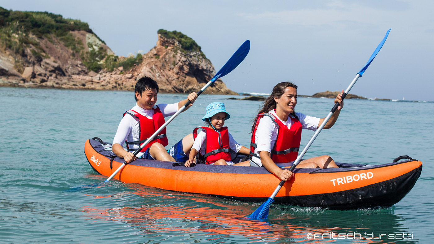 tribord三人充气皮艇