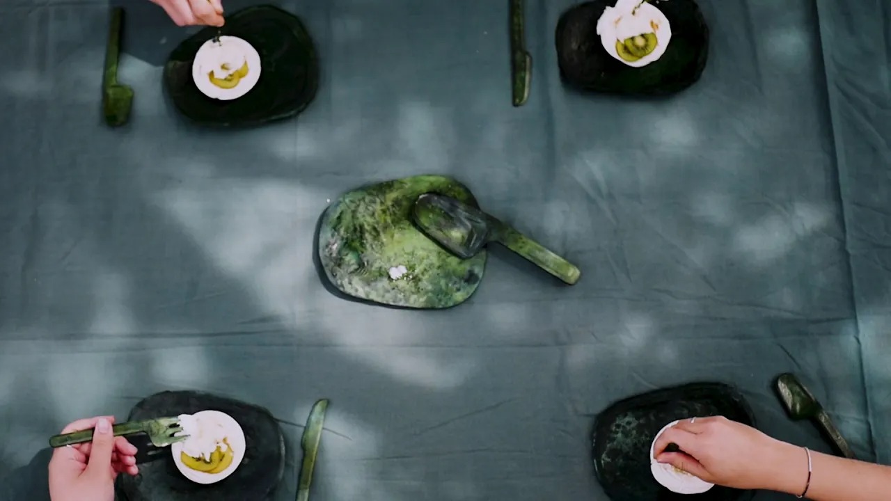 2020 red dot design concept award，Boochi，tableware，Compost tableware，recycling，