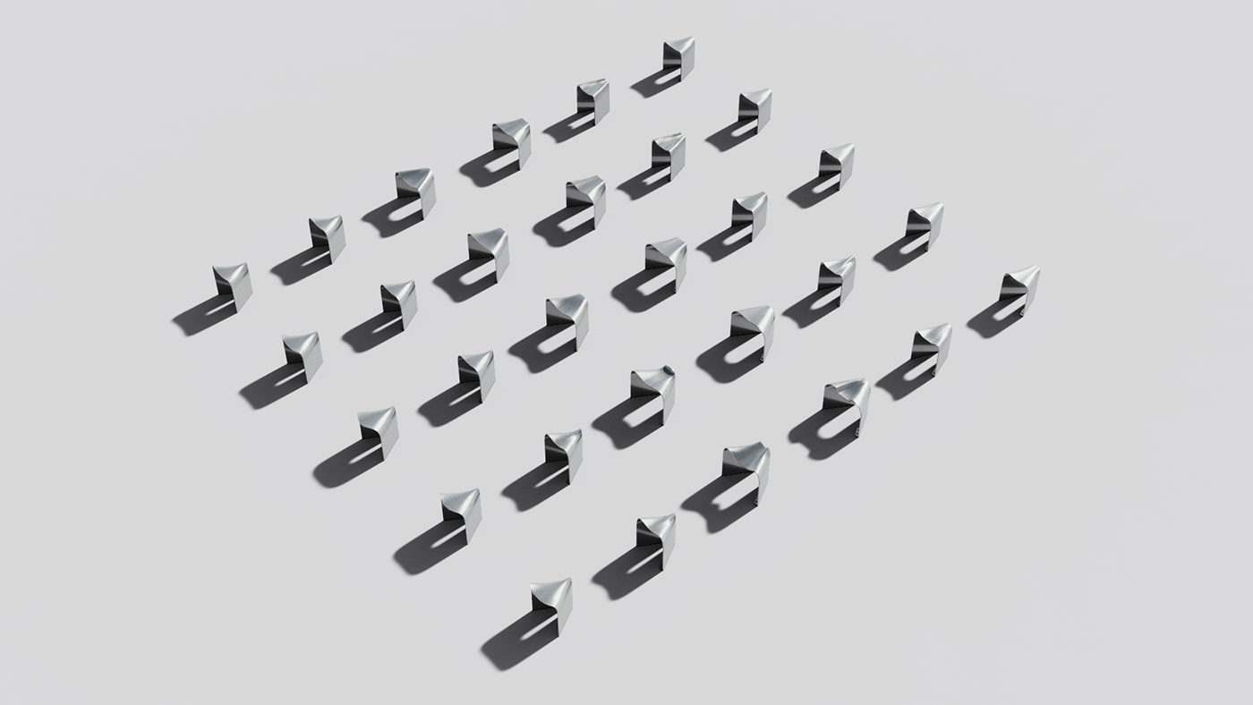 2020 red dot design concept award，stool，Levitating Stool，Mirage，Made of stainless steel plate，Mirror polishing，