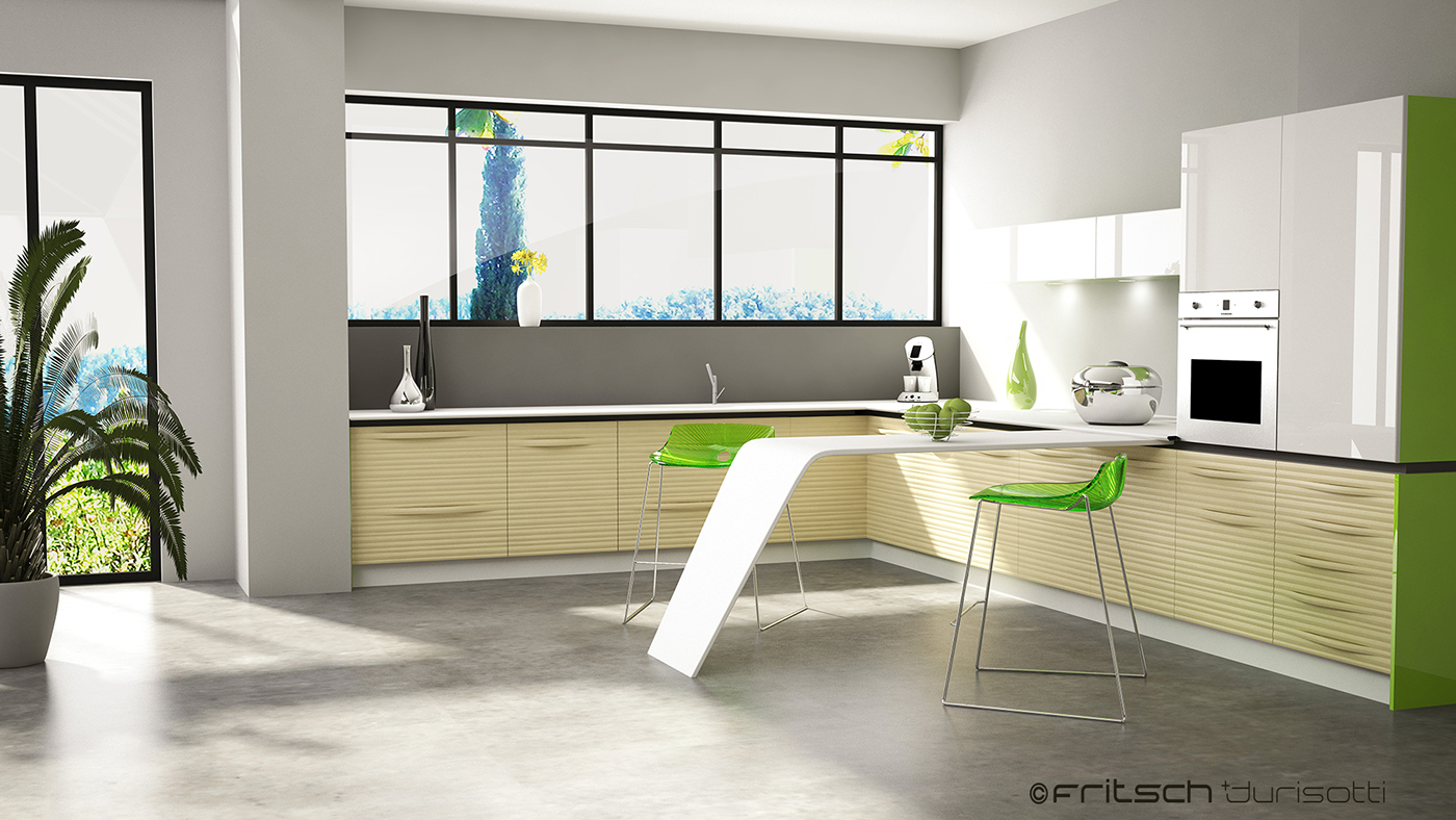 Rainbow goddess，Kitchen design，Home design，industrial design，