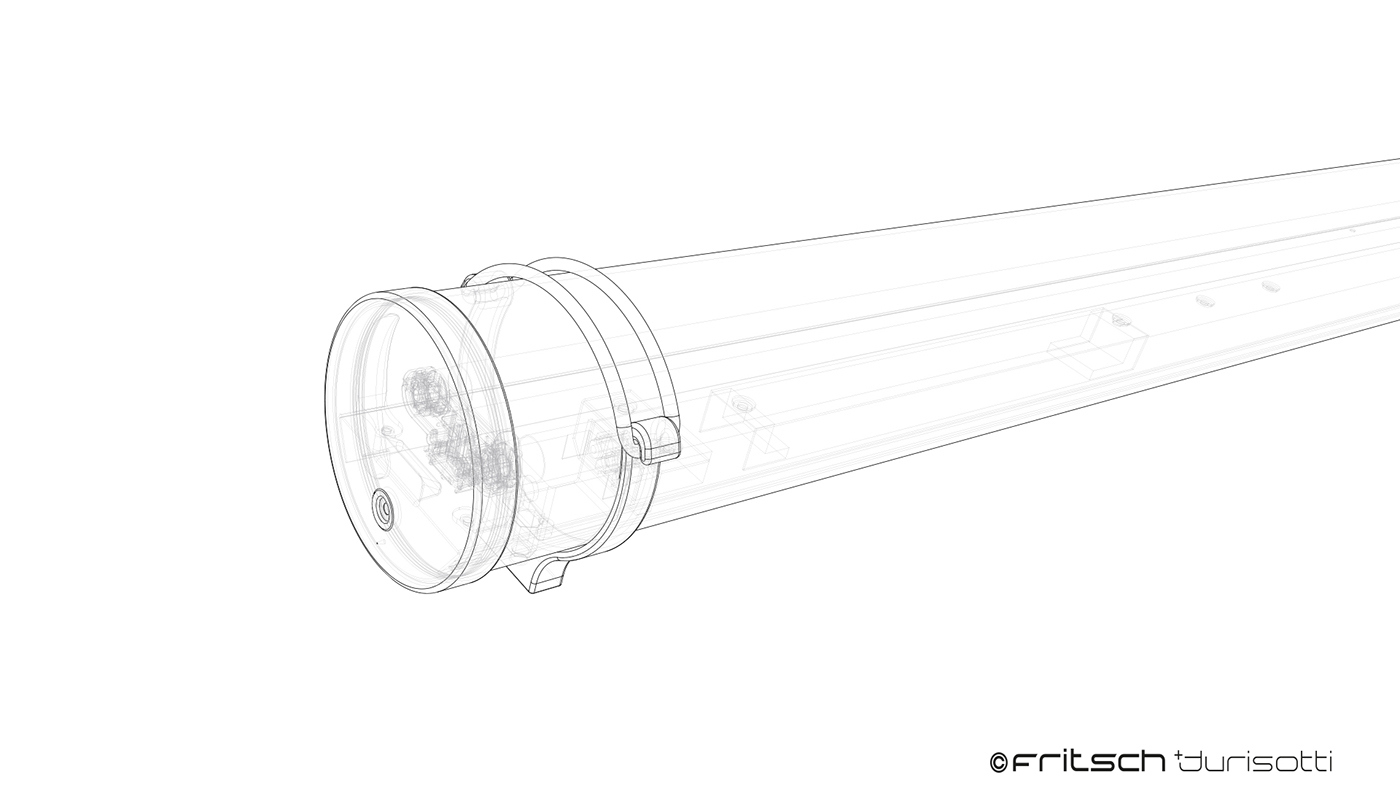 Frich，LED lamps，Lamp design，industrial design，Simple and beautiful，