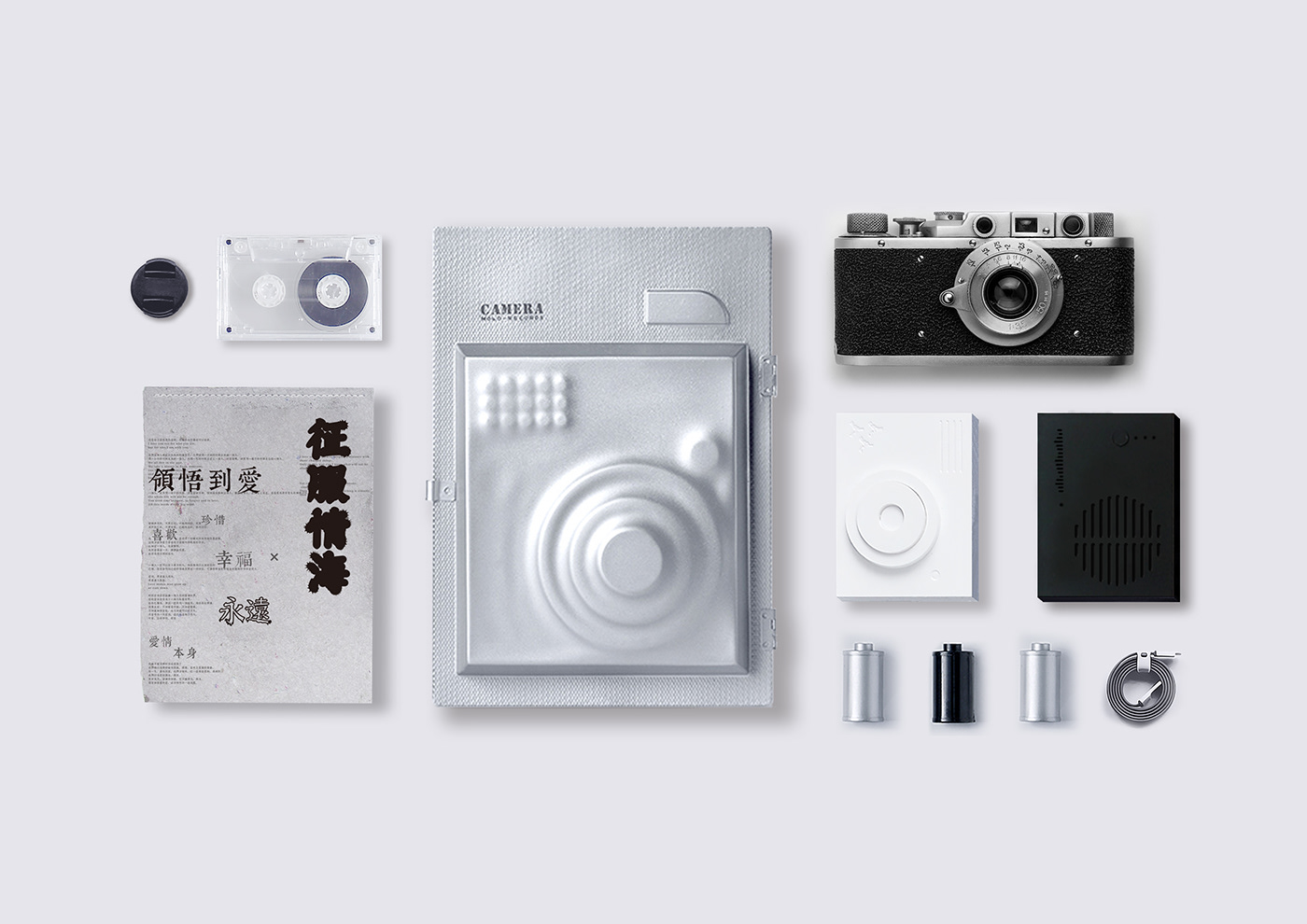 2020 red dot design concept award，The Memory Recorder.，packing，