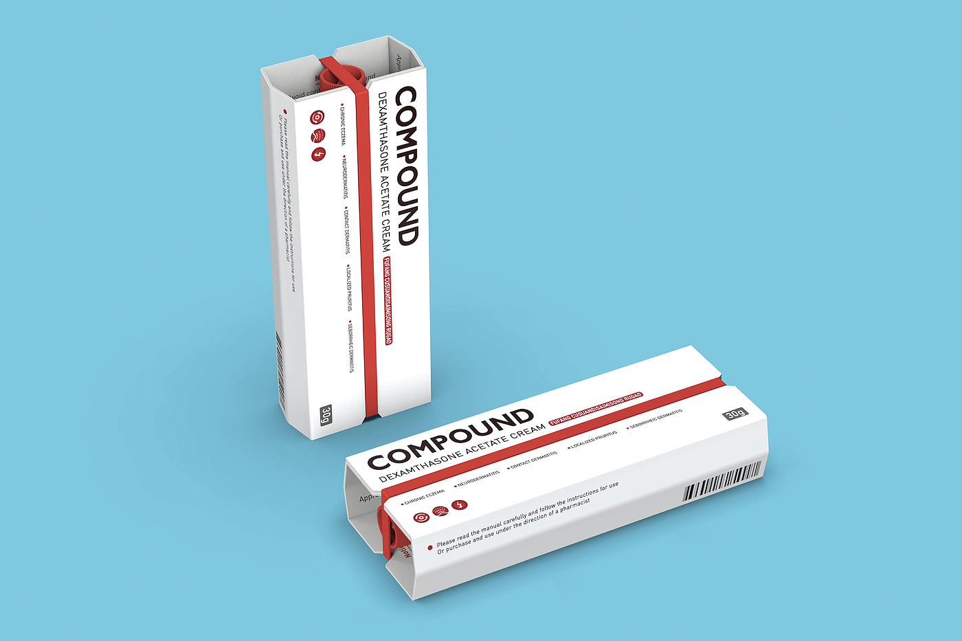 2020 red dot design concept award，Drug Pack Design，Drug packaging，