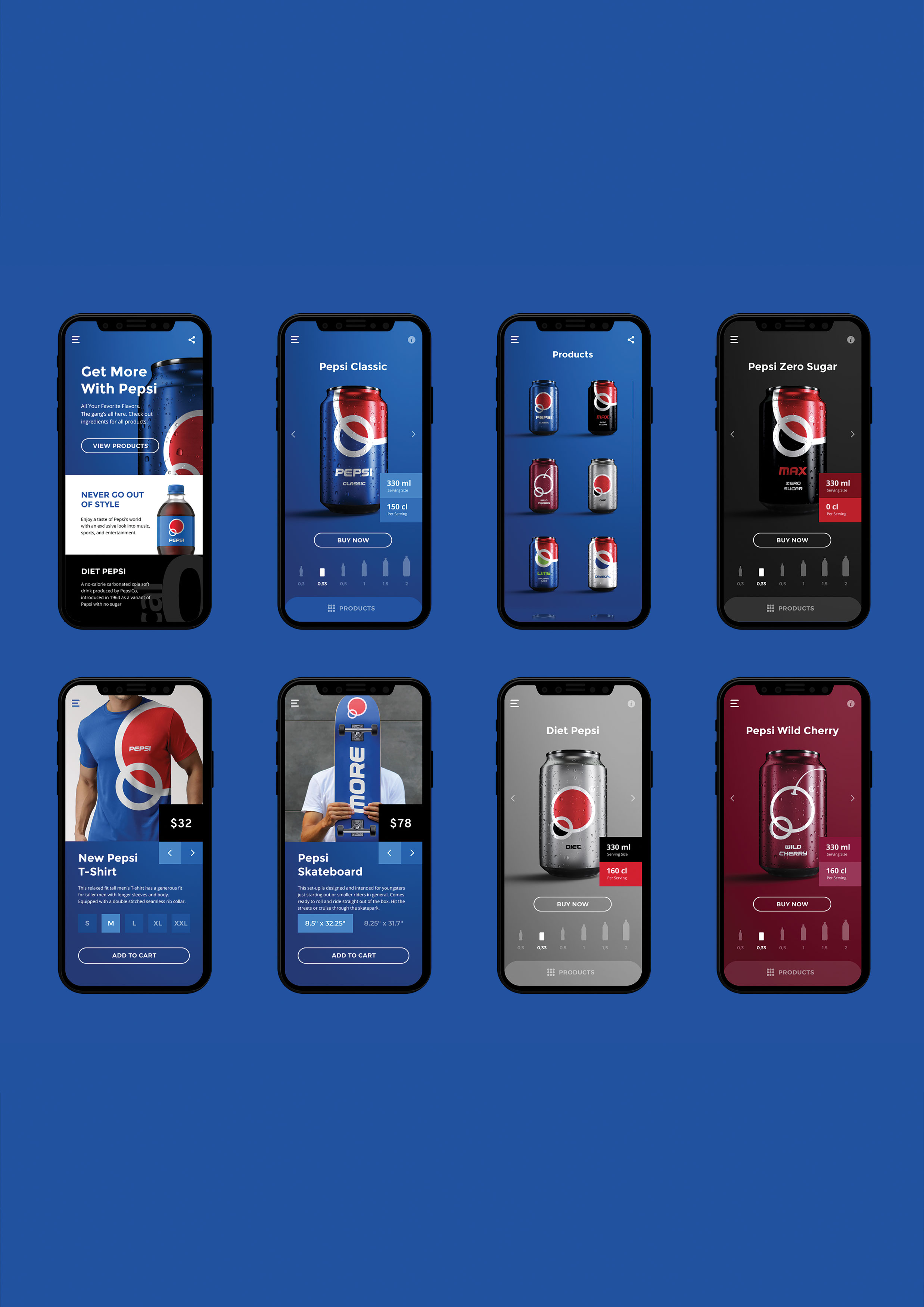 2020 red dot design concept award，Pepsi Brand，New brand logo，Pepsi Cola，packing，