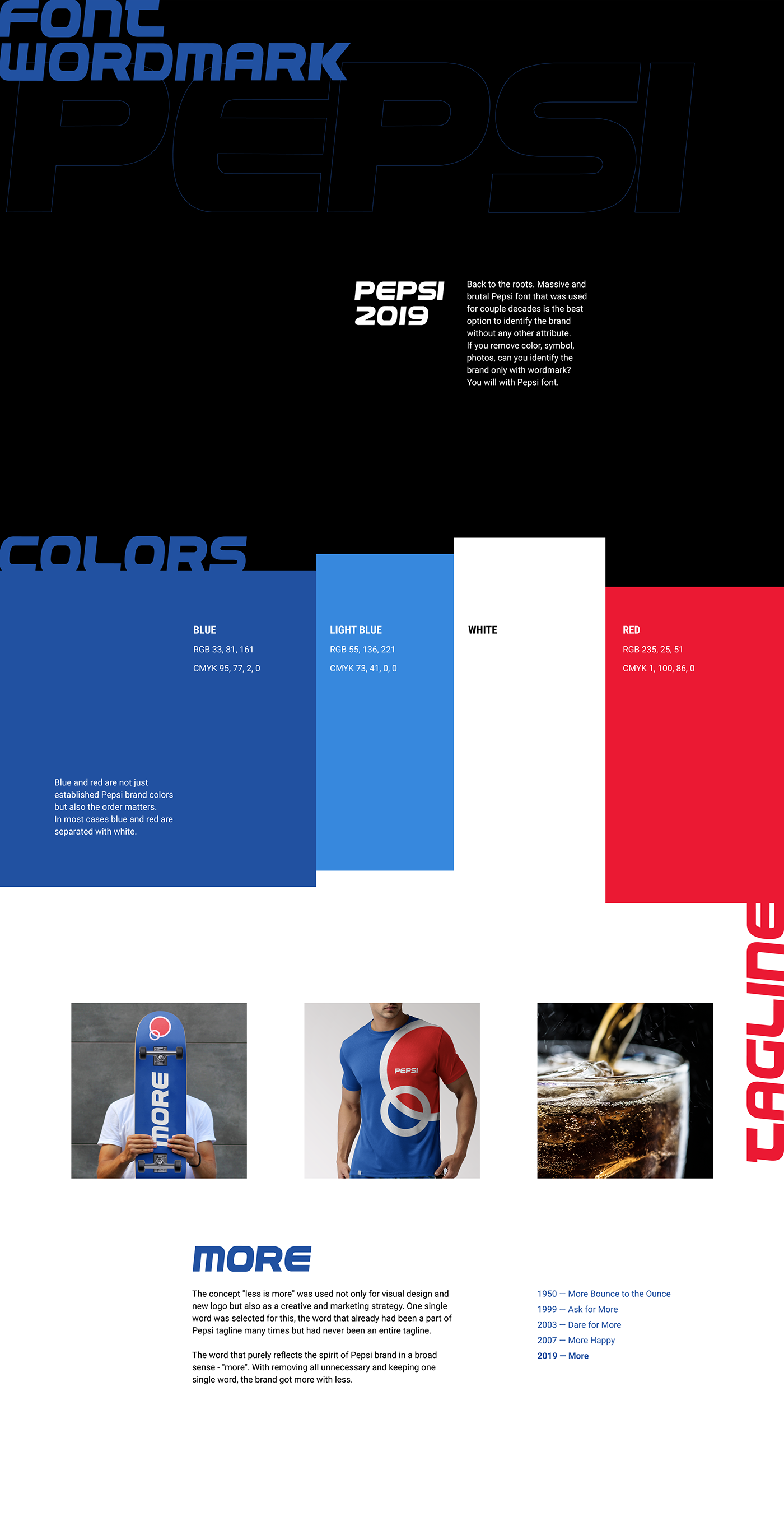 2020 red dot design concept award，Pepsi Brand，New brand logo，Pepsi Cola，packing，