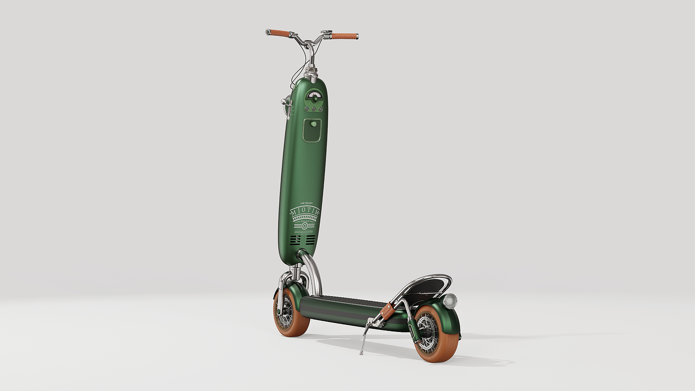 product design，industrial design，Keyshot rendering，Scooter，sample reels，