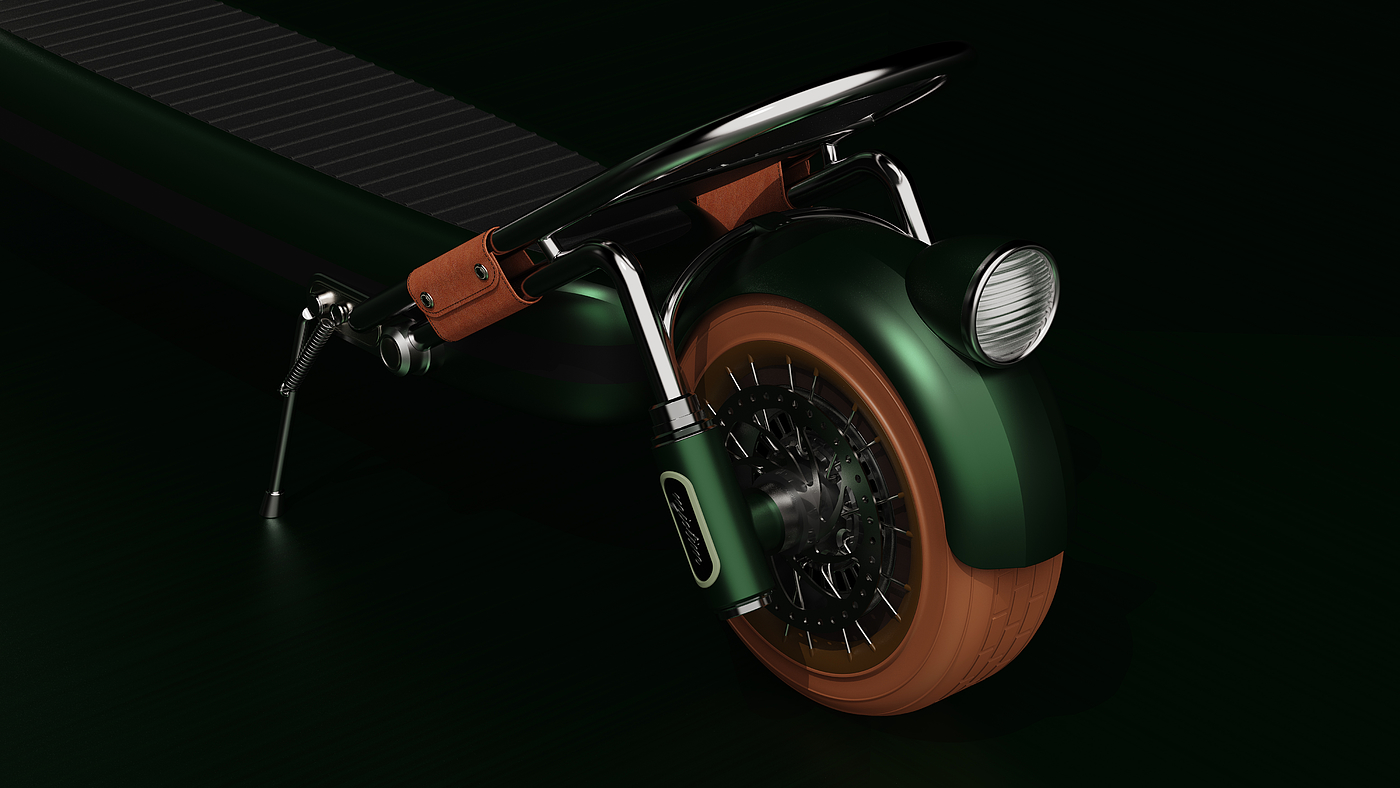 product design，industrial design，Keyshot rendering，Scooter，sample reels，