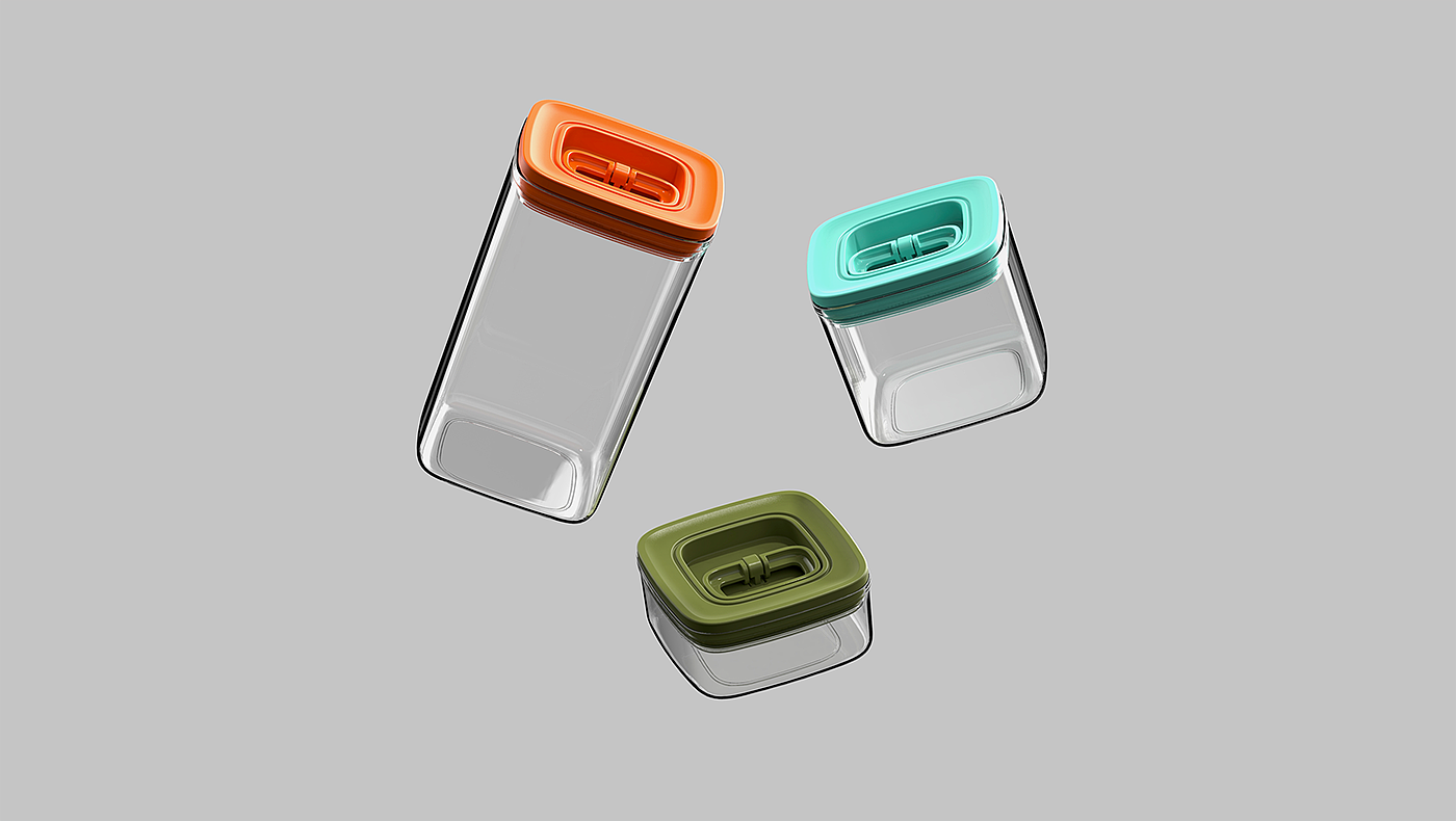 Storage tank，food，kitchenware，seal up，Minimalism，