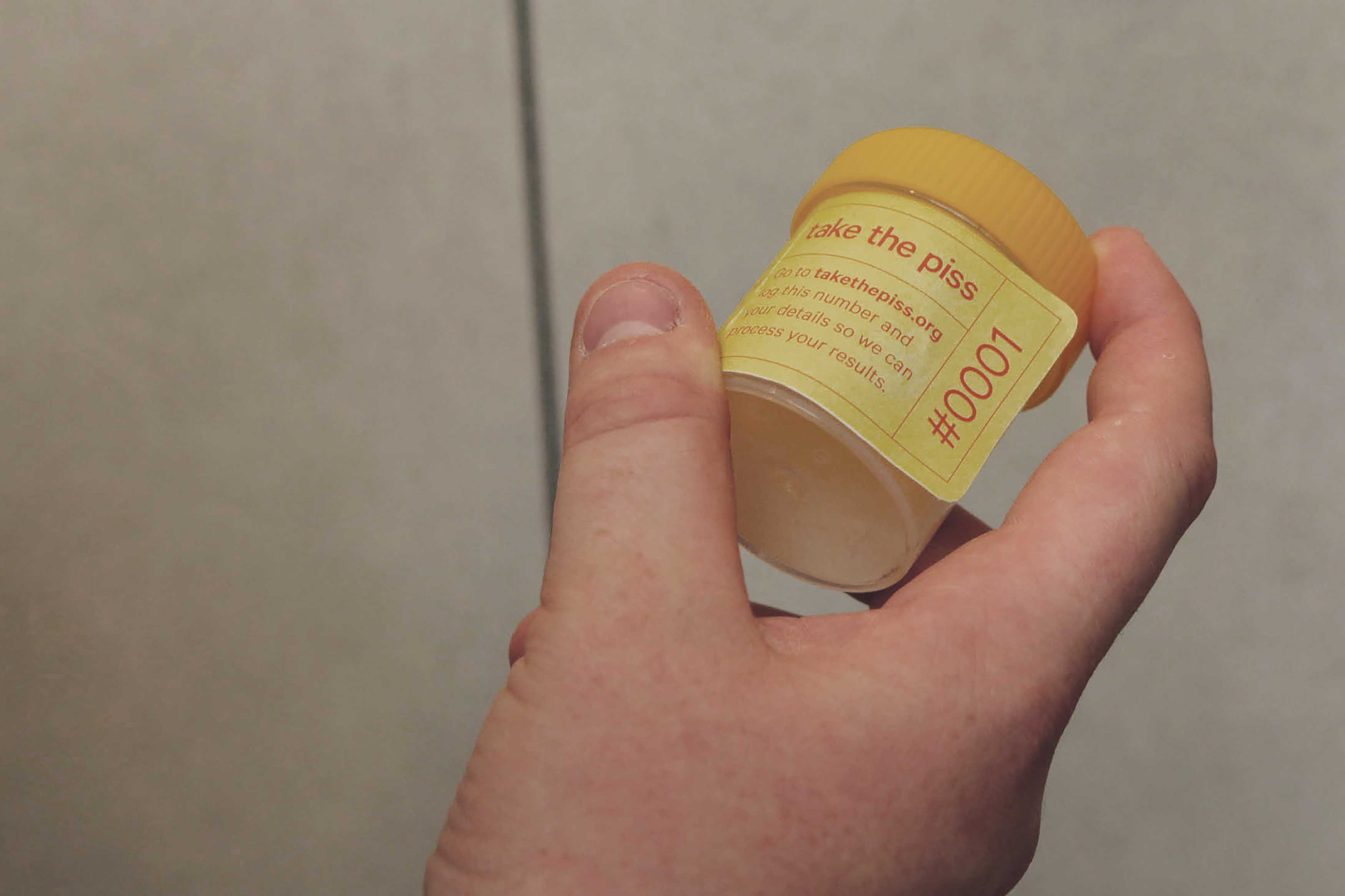 2020 red dot design concept award，Take The Piss，Urine examination，Male，